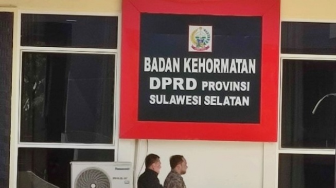 Badan Kehormatan Kantor DPRD Provinsi Sulsel, Jalan Urip Sumoharjo, Makassar, Sulawesi Selatan [SuaraSulsel.id/ANTARA]