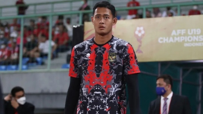 Erlangga Setyo saat membela Timnas Indonesia U-20. (Instagram/erlangga.setyo)