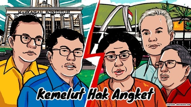 INFOGRAFIS: Nihil Kesepakatan, Hak Angket Pilpres 2024 Hanya Angan-angan?