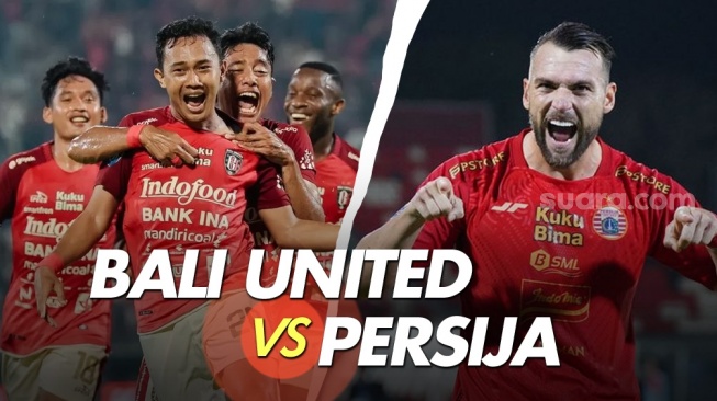 Link Live Streaming Bali United vs Persija Jakarta di BRI Liga 1, Segera Berlangsung