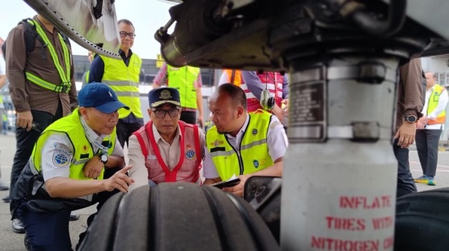 Ramp Check Pesawat Bandara Soetta Jelang Lebaran 2024, Menhub Tekankan Hal Ini