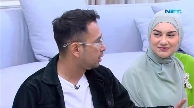 Interaksi Raffi Ahmad dan Irish Bella di acara Saurans (YouTube)