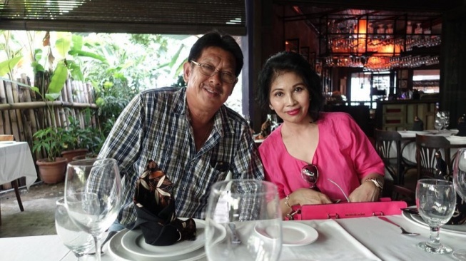 Orang tua Sandra Dewi, Andreas Gunawan Basri dan Chatarina Erliani. (Instagram/@catharinaerliani)