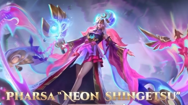 Neon Shingetsu, Pharsa. [YouTube/MLBB]