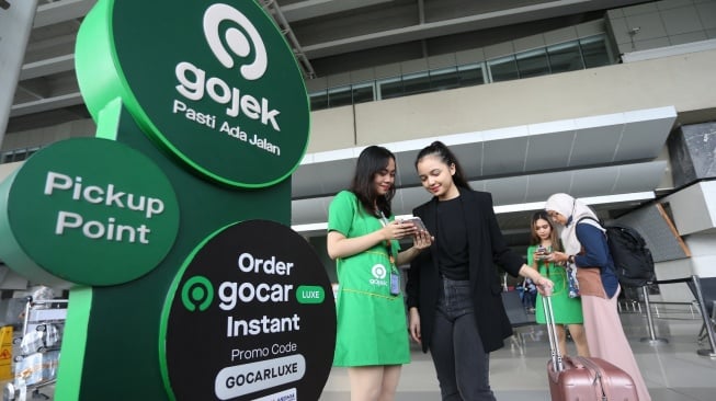 Titik jemput. [Gojek] 