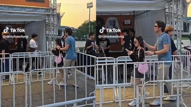 El Rumi dan Eca Aura nonton konser Bruno Mars di Bangkok. [TikTok]