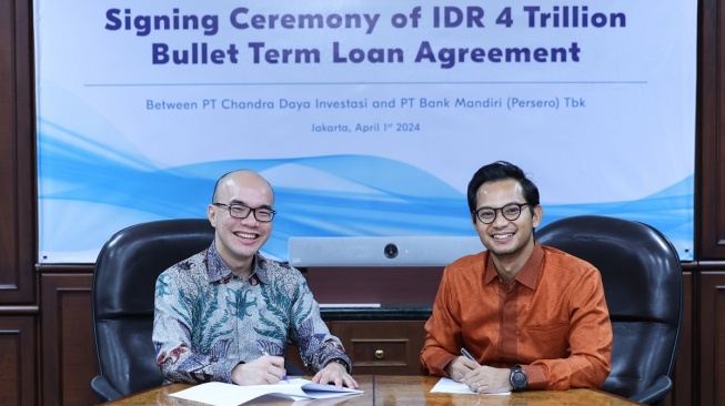 Chandra Asri Group Terima Bullet Term Loan Rp 4 Triliun dari Bank Mandiri