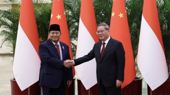 Bertemu di China, Ini yang Dibahas Prabowo dengan PM Li Qiang