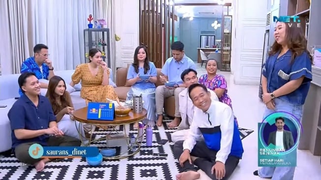 Kiky Saputri enggan roasting Rizky Febian di acara Saurans (YouTube)