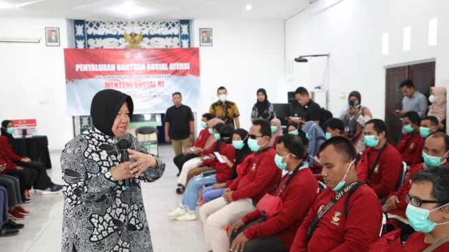 Mensos Risma Dorong Penyandang Disabilitas Jadi Wirausaha