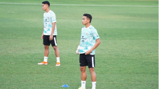 Rizky Ridho dan Muhammaf Ferarri saat menjalani pemusatan latihan jelang Piala Asia U-23 (pssi.org)