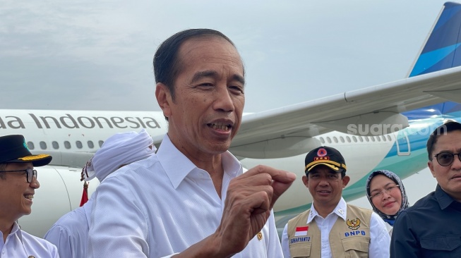 Presiden Joko Widodo atau Jokowi. (Suara.com/Novian)