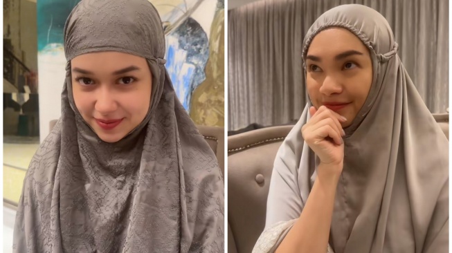 Bikin Konten Malam Lailatul Qadar Bareng Rebecca Klopper,  Penampilan Violenzia Jeanette Dikiritik karena Kuku