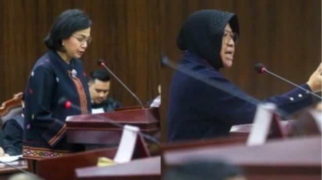 Beda Pendidikan Sri Mulyani dan Risma, Dua Menteri Perempuan Jokowi Jadi Saksi di Sidang di MK