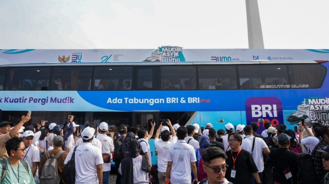 Mudik Asyik Bersama BUMN 2024, BRI Group Berangkatkan 12.173 Pemudik