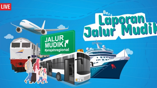 LIVE STREAMING: H-5 Lebaran, Begini Suasana Arus Mudik di Sejumlah Daerah