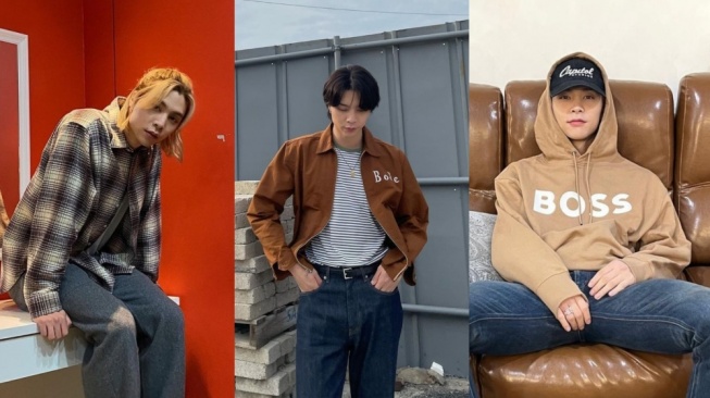 Cocok untuk Cowok Bumi, Ini 5 Style Outfit Bernuansa Cokelat ala Johnny NCT