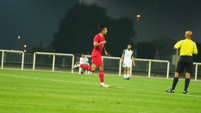 Cuplikan Laga Timnas Indonesia U-23 vs. Arab Saudi U-23. (pssi.org)