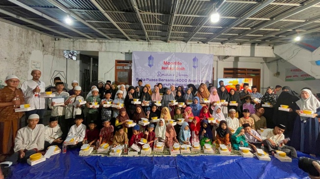 Indahnya Berbagi Kasih lewat Kegiatan Buka Puasa Bersama 4000 Anak Yatim