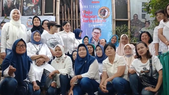 Bursa Pilgub Jateng 2024: Perempuan Merdeka Solo Tegaskan Solid Dukung Sudaryono