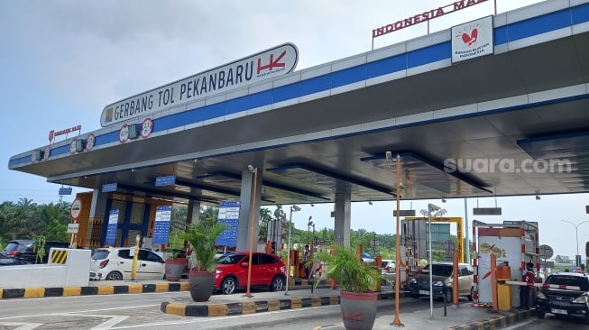 Sopir Truk Ngaku Solar Dicuri saat Istirahat di Rest Area Tol Pekanbaru-Dumai