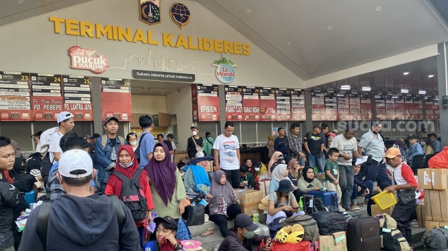 4.151 Pemudik Tinggalkan Terminal Kalideres, Paling Banyak Ke Sumatra Dan Jateng