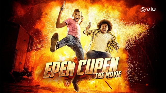 Poster film Epen Cupen The Movie, yang dibintangi Babe Cabita. [Instagram]
