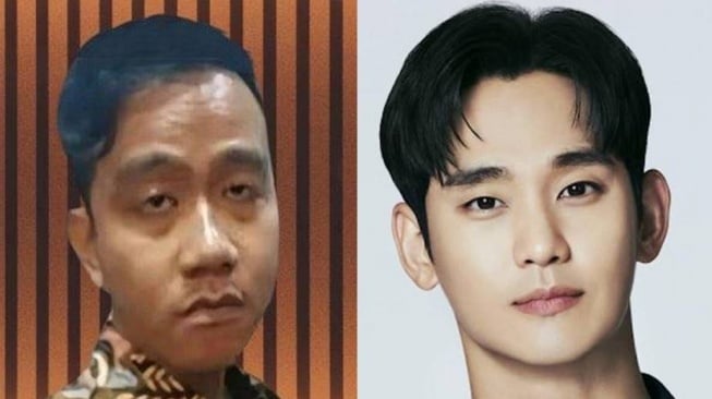 Reaksi Bangga Gibran Dibilang Mirip Kim Soo Hyun, Ini Beda Pendidikan Keduanya: Wapres Terpilih vs Aktor Korea