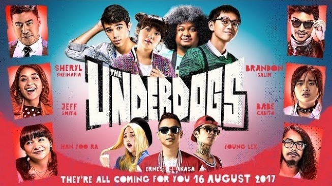 Poster film The Underdog, yang dibintangi Babe Cabita. [Instagram]