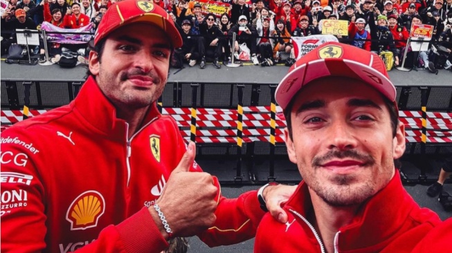 Jadi Perdebatan, Siapa yang Lebih Baik Antara Charles Leclerc dan Carlos Sainz di Ferrari?