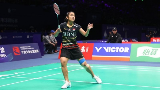 Gregoria Mariska Tunjung Tuntaskan Laga Sengit Demi Menembus Perempat Final BAC 2024