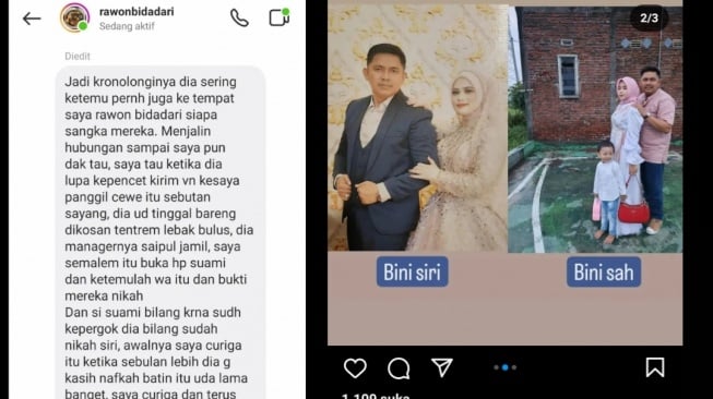 Gus Rofi'i atau Gus Rofii dituding nikah siri (Instagram/@lambe__danu)