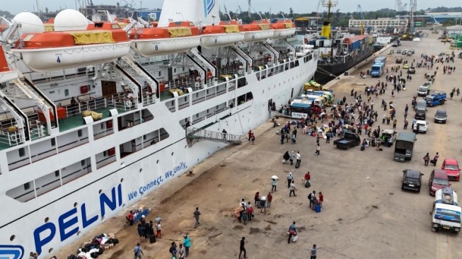 Jangan Telat, Arus Balik Gratis Sepeda Motor Naik Kapal Pelni Berangkat Sore ini di Tanjung Mas