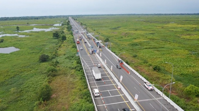 Arus Balik Lebaran di Jalan Tol Trans Sumatera Melonjak 101 Persen Dibanding Hari Normal