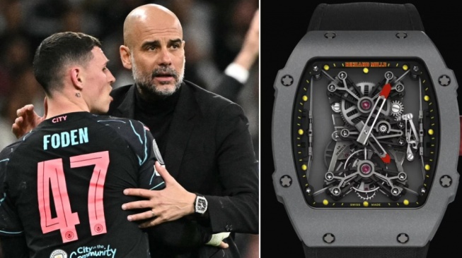 Harga Jam Tangan Pep Guardiola saat Lawan Real Madrid: Bisa Buat Beli 1.000 Motor BeAT, Cuma Ada 50 Buah di Dunia