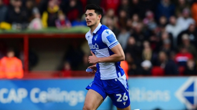 Elkan Baggott Saat Berseragam Bristol Rovers. (transfermarkt.co.id)