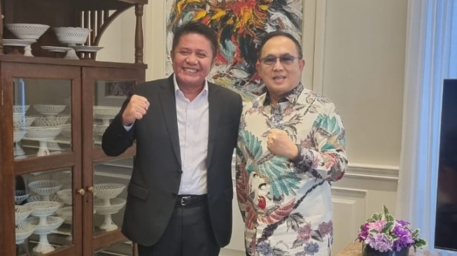 Eddy Santana Sampai Joncik Hadiri Open House Herman Deru, Kode Koalisi Pilgub?