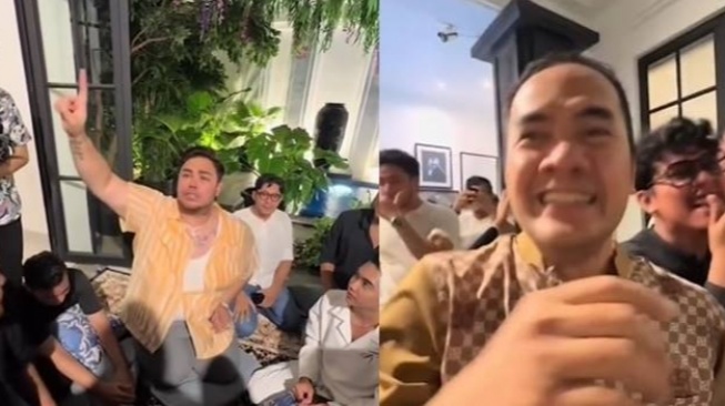 Ivan Gunawan dan Saipul Jamil yang dihujat karena jadikan pelecehan seksual sebagai candaan (akun X)