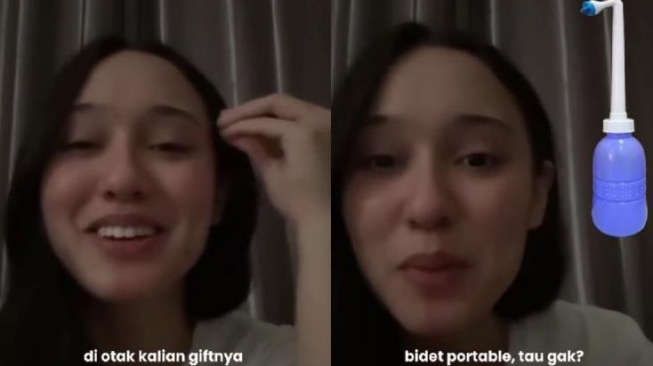 Inspirasi kado random ala Giorgino Abraham. (TikTok/gi.yas)