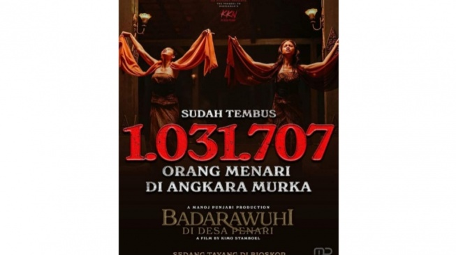 3 Hari Tayang, Film Badarawuhi di Desa Penari Raih Lebih dari 1 Juta Penonton