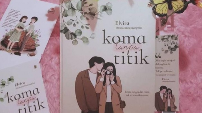 Ulasan Buku Koma Tanpa Titik: Kumpulan Puisi dengan Ilustrasi Cantik