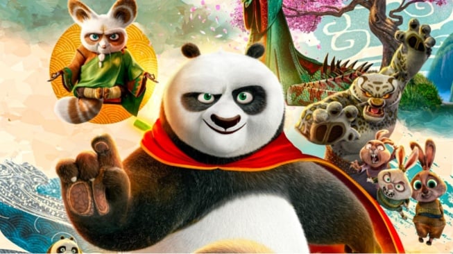 Film 'Kung Fu Panda 4' Geser Dominasi 'Exhuma' di Puncak Box Office Korea