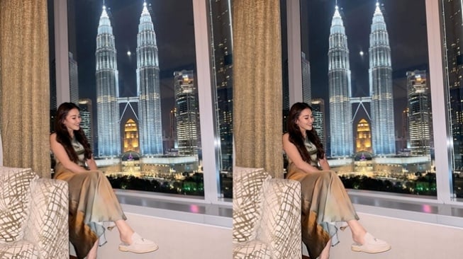 Potret Ayu Ting Ting Liburan di Kuala Lumpur (Instagram/@ayutingting92)