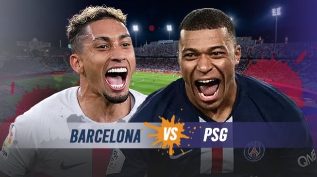 Link Live Streaming Barcelona Vs PSG, Leg II Perempat Final Liga Champions