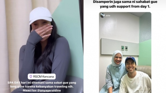 Bukan Sheila Dara, Vidi Aldiano Jalani Perawatan Kanker Ditemani Anya  Geraldine