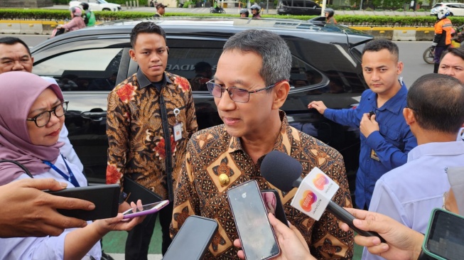 Penjabat Gubernur DKI Jakarta, Heru Budi Hartono. [Suara.com/Fakhri]