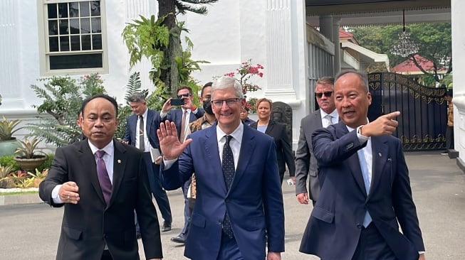 Menperin Sindir Bos Apple Tim Cook: Produknya Impor Semua