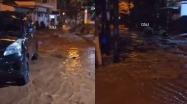 Penampakan Banjir di Depok Jadi Sorotan Publik: Rumah Elit Resapan Air Sulit