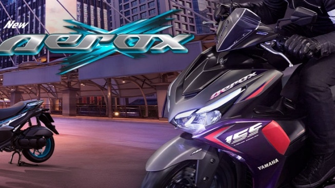 Yamaha Aerox 155 Dapat Jubah Baru: Warna Meriah, Gaya Makin Sporty