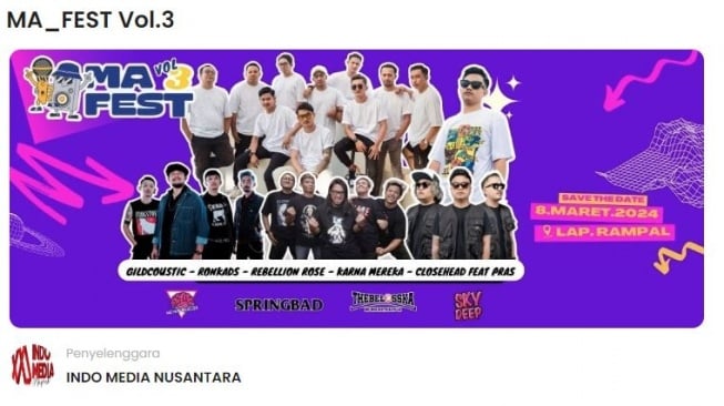 Konser Mafest Vol 3 di Malang Batal, Panitia Janji Proses Refund Bertahap